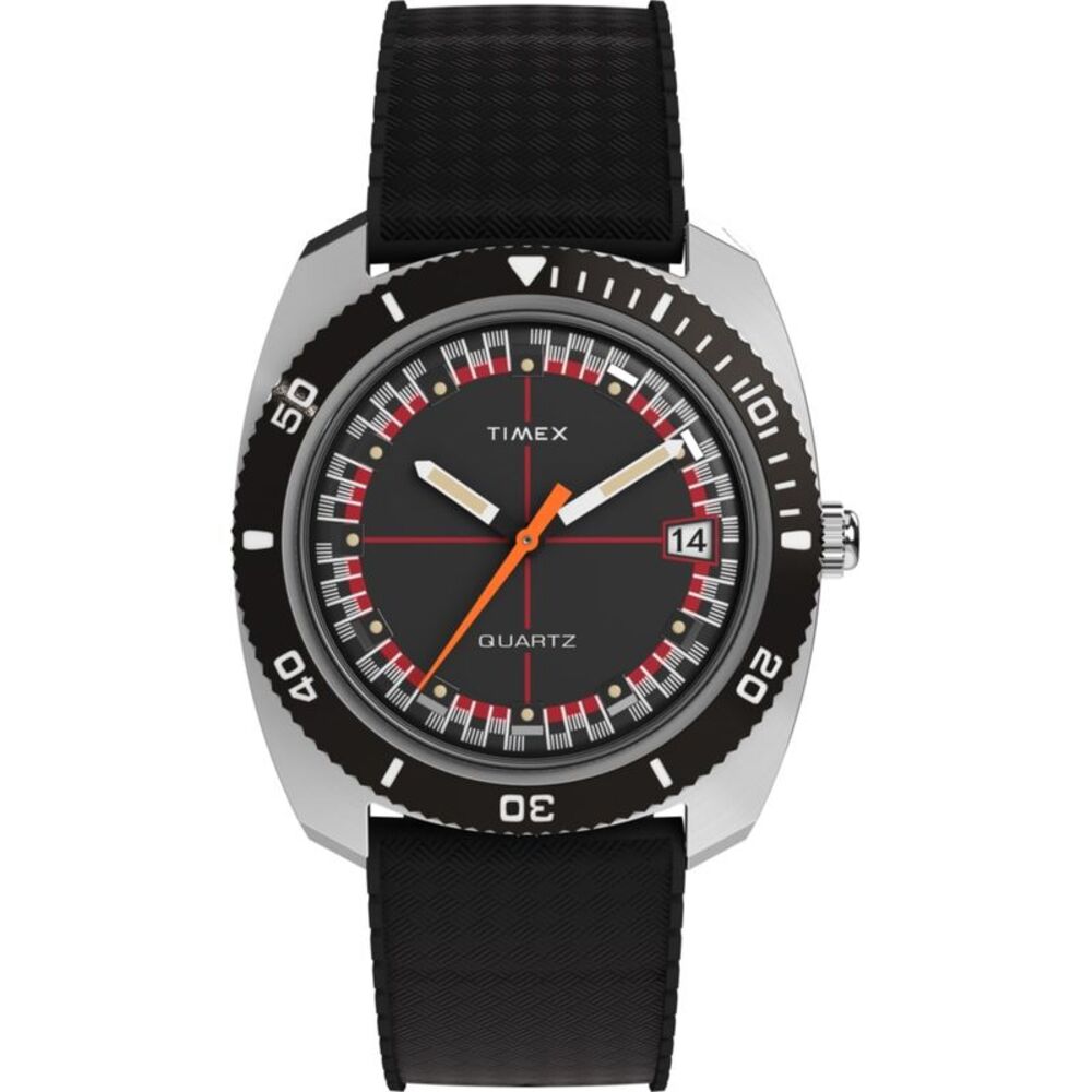 Timex Q Reissue Rubber Mens Watch
